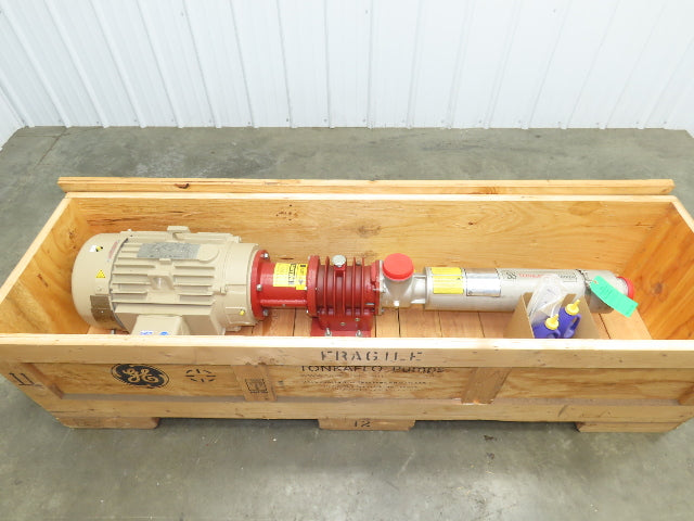 Tonkaflo SS8510KZA 3" Stainless Centrifugal Pump Reverse Osmosis 85 GPM 15Hp 3PH