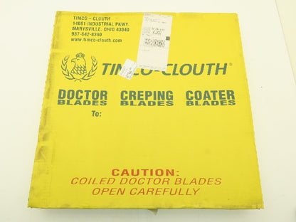 Timco Clouth DST Policlouth-Super Doctor Blade .060/.050"x 3"x 194" Print Press