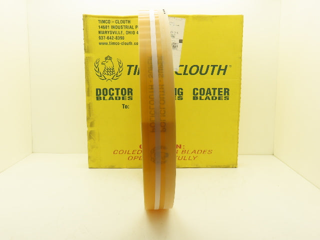 Timco Clouth DST Policlouth-Super Doctor Blade .060/.050"x 3"x 194" Print Press