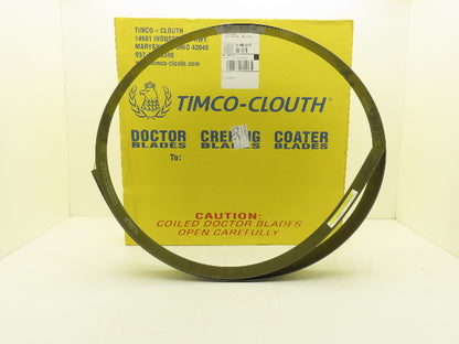Timco Clouth DST Combifiber-2C Doctor Blade .060/.050"x 3"x 184" Print Press