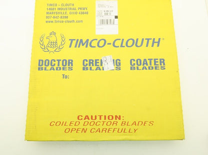 Timco Clouth DST Combifiber-2C Doctor Blade .060/.050"x 3"x 184" Print Press