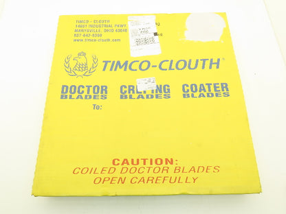 Timco Clouth Type KF Bronze Doctor Blade .050"x 3"x 173" Print Press