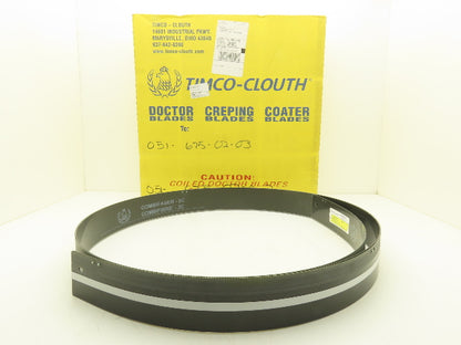 Timco Clouth DST Combifiber-2C Doctor Blade .060/.050"x 3"x 185" Print Press