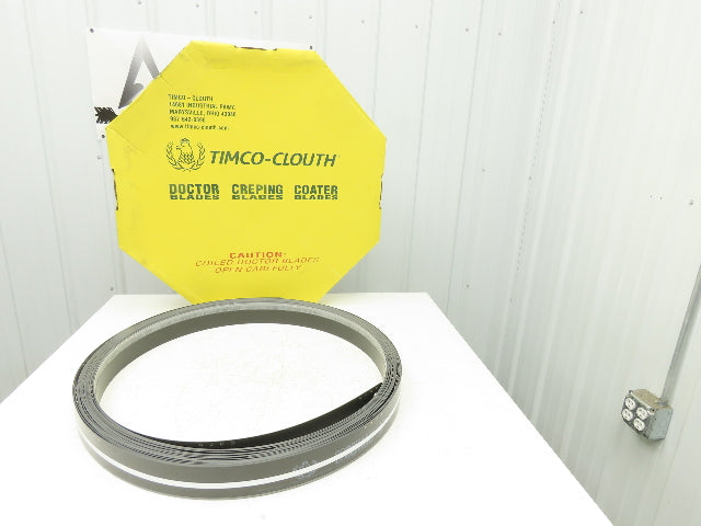 Timco Clouth DST Combifiber-4C Doctor Blade .075/.050"x 3"x 224"  Lot of 8