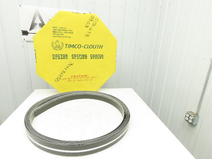 Timco Clouth DST Combifiber-4C Doctor Blade .075/.050"x 3"x 224"  Lot of 7