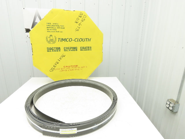 Timco Clouth DST Combifiber-4C Doctor Blade .075/.050"x 3"x 224"  Lot of 7