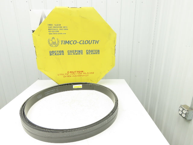 Timco Clouth DST Combifiber-4C Doctor Blade .075/.050"x 3"x 224"  Lot of 5