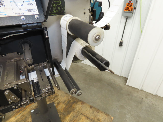 CTM 3600A-ZE500-4-3 High Speed Label Applicator Zebra Print Head ZE500-4 Stand