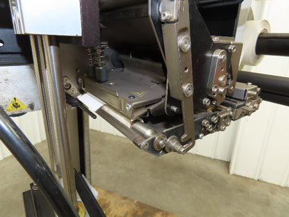 CTM 3600A-ZE500-4-3 High Speed Label Applicator Zebra Print Head ZE500-4 Stand