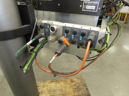 CTM 3600A-ZE500-4-3 High Speed Label Applicator Zebra Print Head ZE500-4 Stand
