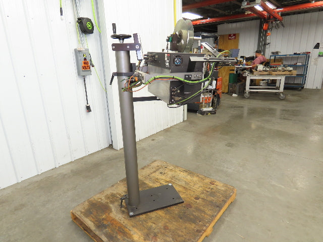 CTM 3600A-ZE500-4-3 High Speed Label Applicator Zebra Print Head ZE500-4 Stand