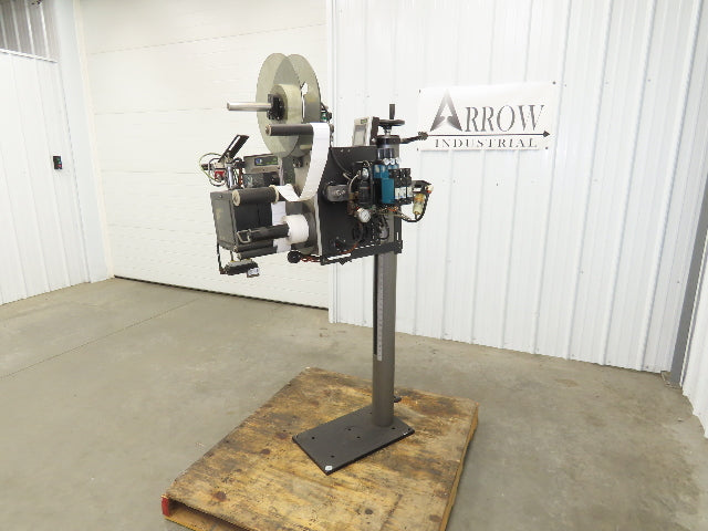 CTM 3600A-ZE500-4-3 High Speed Label Applicator Zebra Print Head ZE500-4 Stand