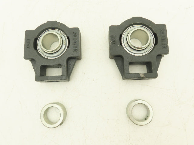 INA GG TUE 06 Take-Up Housing with GE30-KRR-B Bearing 30mm Bore Lot of 2