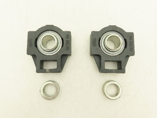 INA GG TUE 06 Take-Up Housing with GE30-KRR-B Bearing 30mm Bore Lot of 2