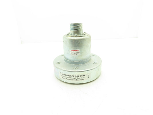 Norgren 0016620 Safety Muffler/Silencer 6 Bar Max Back Pressure 1-1/2" NPT