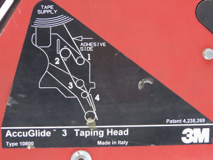3M Type 10800 Accuglide 3 Case Sealer Taping Head 3" Box Taper