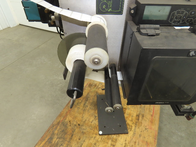 CTM 3600A-ZE500-4-3 High Speed Label Applicator Zebra Print Head ZE500-4 Stand