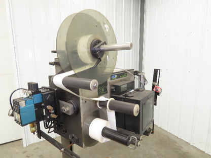 CTM 3600A-ZE500-4-3 High Speed Label Applicator Zebra Print Head ZE500-4 Stand
