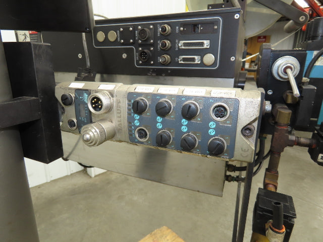 CTM 3600A-ZE500-4-3 High Speed Label Applicator Zebra Print Head ZE500-4 Stand