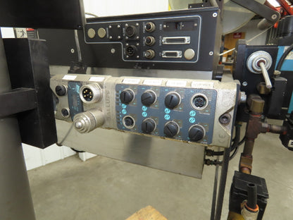 CTM 3600A-ZE500-4-3 High Speed Label Applicator Zebra Print Head ZE500-4 Stand