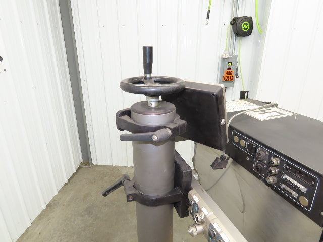 CTM 3600A-ZE500-4-3 High Speed Label Applicator Zebra Print Head ZE500-4 Stand
