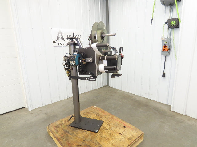 CTM 3600A-ZE500-4-3 High Speed Label Applicator Zebra Print Head ZE500-4 Stand