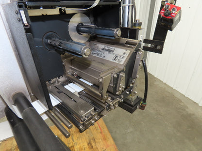 CTM 3600A-ZE500-4-3 High Speed Label Applicator Zebra Print Head ZE500-4 Stand