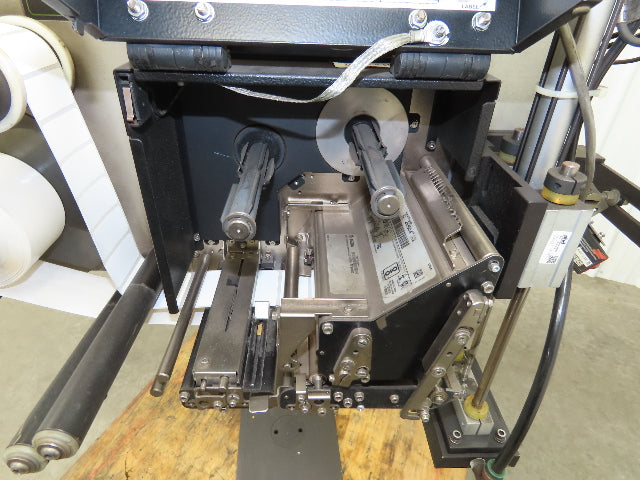 CTM 3600A-ZE500-4-3 High Speed Label Applicator Zebra Print Head ZE500-4 Stand