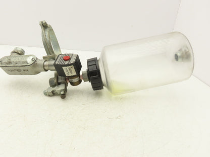 Oil-Rite Lubricator Oiler Single Feed Valve 120V Solenoid 2 Quart Reservoir