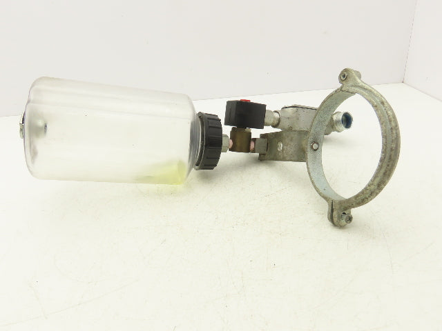 Oil-Rite Lubricator Oiler Single Feed Valve 120V Solenoid 2 Quart Reservoir