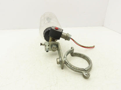 Oil-Rite Lubricator Oiler Single Feed Valve 120V Solenoid 2 Quart Reservoir