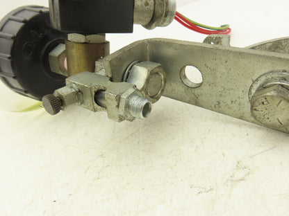 Oil-Rite Lubricator Oiler Single Feed Valve 120V Solenoid 2 Quart Reservoir