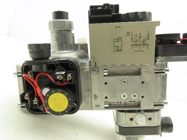 Dungs 224919 Automatic Gas Shut-Off Dual Safety Valve Modular 120VAC 50/60Hz