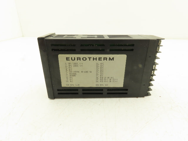 Eurotherm Crown 808/L1/NO/NO/(AKFF200)// Digital Temperature Controller 32-400°F