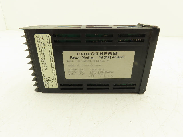 Eurotherm 808/L1/NO/R1/C4/(AKHF205)// Digital Temperature Controller 32-800°F
