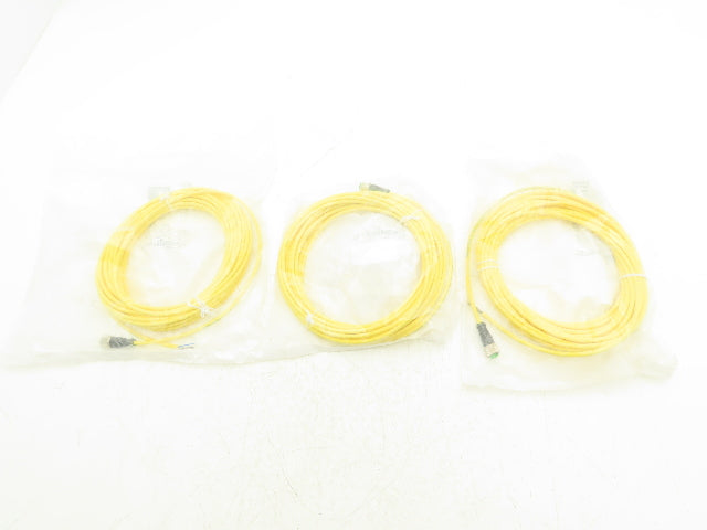 Murr Elektronik Murr 7000-12221-0341000 M12 Female Straight 4 Wire .34 Lot of 3