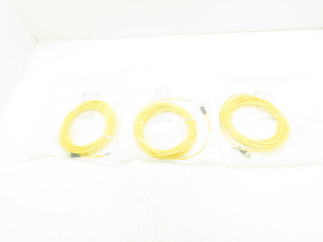 Murr Elektronik Murr 7000-12221-0341000 M12 Female Straight 4 Wire .34 Lot of 3