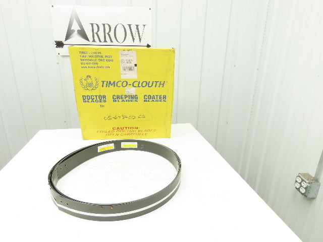 Timco Clouth Type KF Combifiber-2C Doctor Blade .060"x 3"x 215.25" Print Press