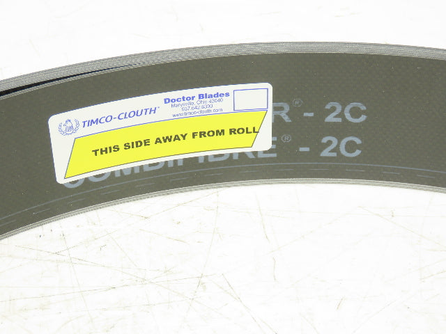 Timco Clouth Type KF Combifiber-2C Doctor Blade .060"x 3"x 215.25" Print Press