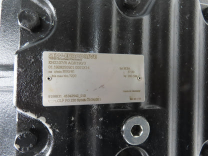 Sew Eurodrive KHZ107/R AQH190/3 Helical Reducer 37:1 Ratio 81 RPM Hollow Shaft