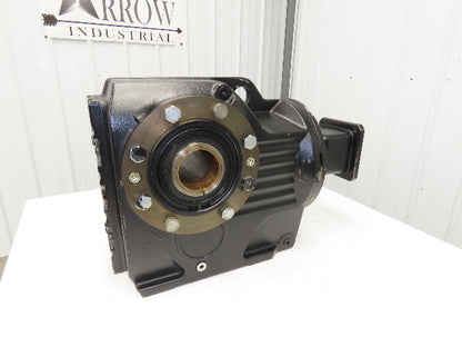 Sew Eurodrive KHZ107/R AQH190/3 Helical Reducer 37:1 Ratio 81 RPM Hollow Shaft