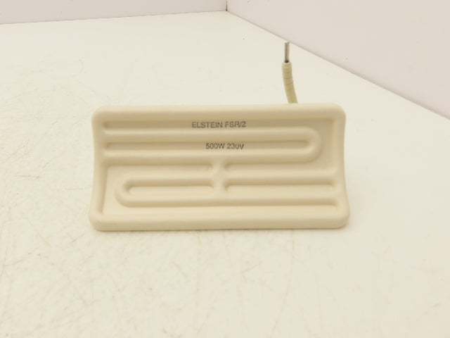 Elstein FSR/2 Ceramic Infrared Curved Panel Heater Element 500W 230V Lot of 2