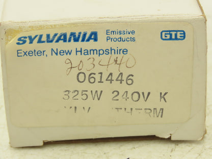 Sylvania Sylva-Therm Ceramic Infrared Panel Heater Element 325W 240V Lot of 2