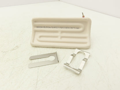 Elstein T-FSR/2 Ceramic Infrared Curved Panel Heater Element 325W 230V Lot of 2