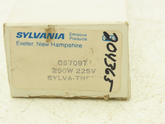 Sylvania Sylva-Therm 057097 Ceramic Infrared Panel Heater  250W 225V Lot of 2