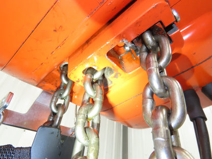 CM Lodestar Model RR 2 Ton 4000lb Electric Chain Hoist 20' Lift 16 FPM 3PH 480V