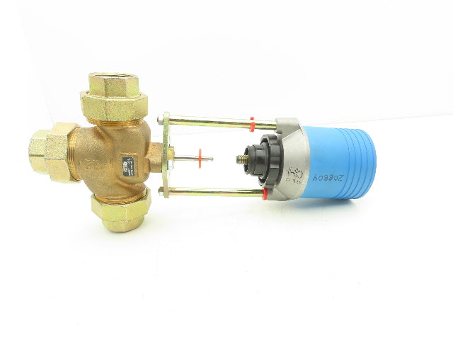 Hora 316RA MMD Electric Linear Actuator 3 Way Mixing Valve 1-1/2" Missing Cover