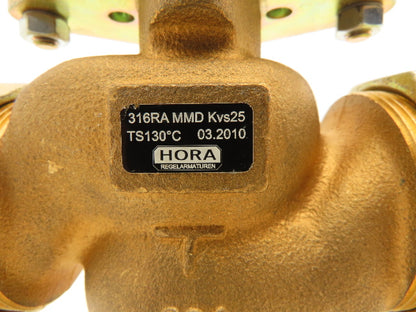 Hora 316RA MMD Electric Linear Actuator 3 Way Mixing Valve 1-1/2" Missing Cover