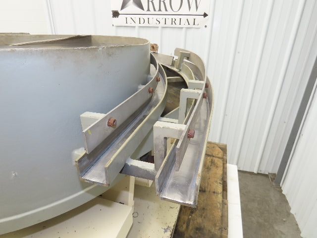 Hoosier Vibratory Parts Feeder Bowl 24" Stainless Bowl 120V 1-3/8" Discharge