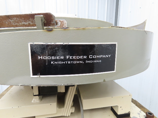 Hoosier Vibratory Parts Feeder Bowl 24" Stainless Bowl 120V 1-3/8" Discharge